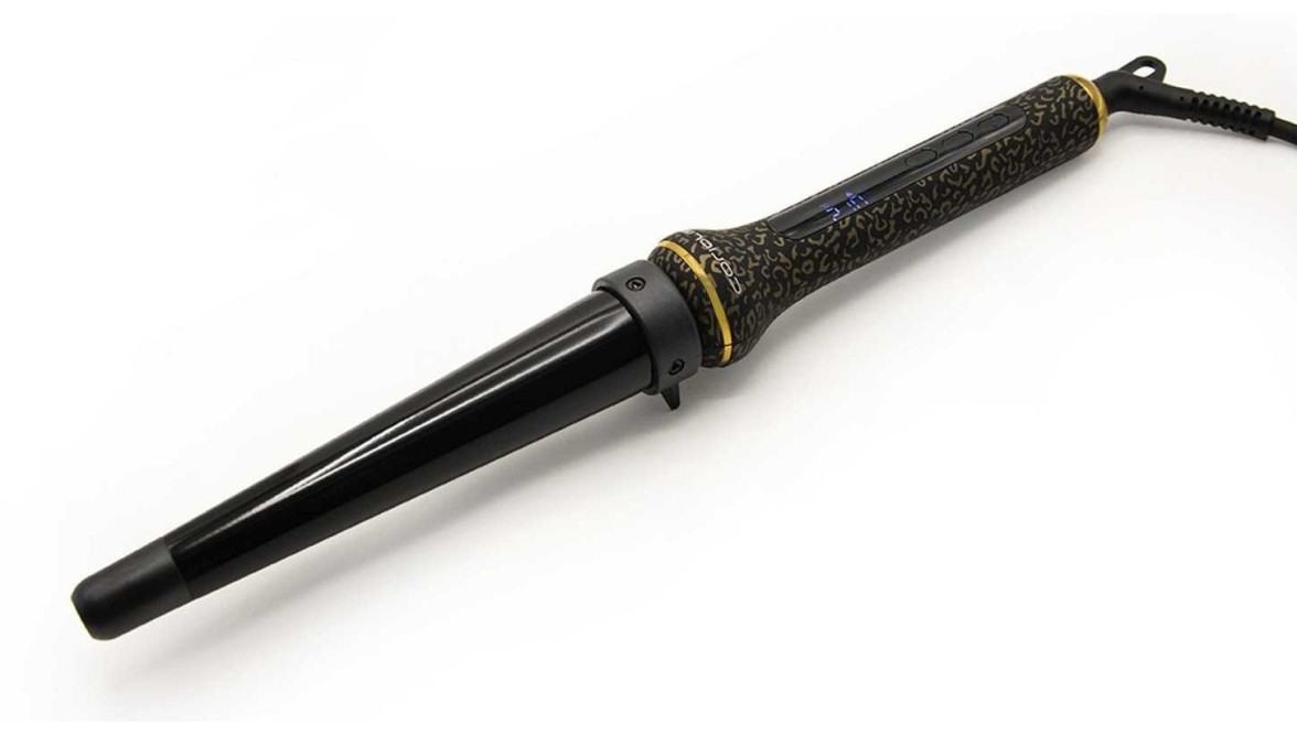 Boucleur GLAMOUR WAND Digital GOLD Leopard Soft Touch