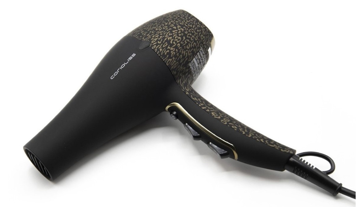 Sèche-Cheveux FLOW Gold LEOPARD Soft Touch