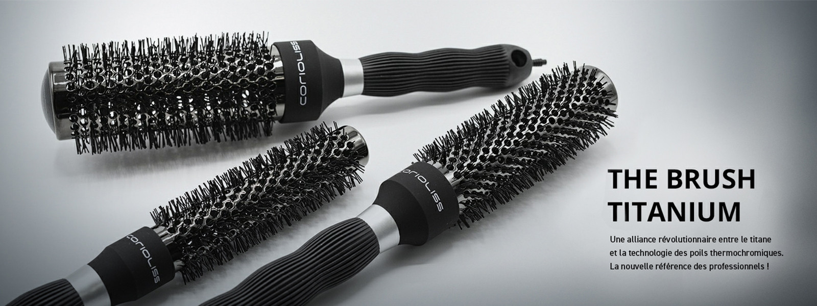 Brosses brushing professionnelles Titane